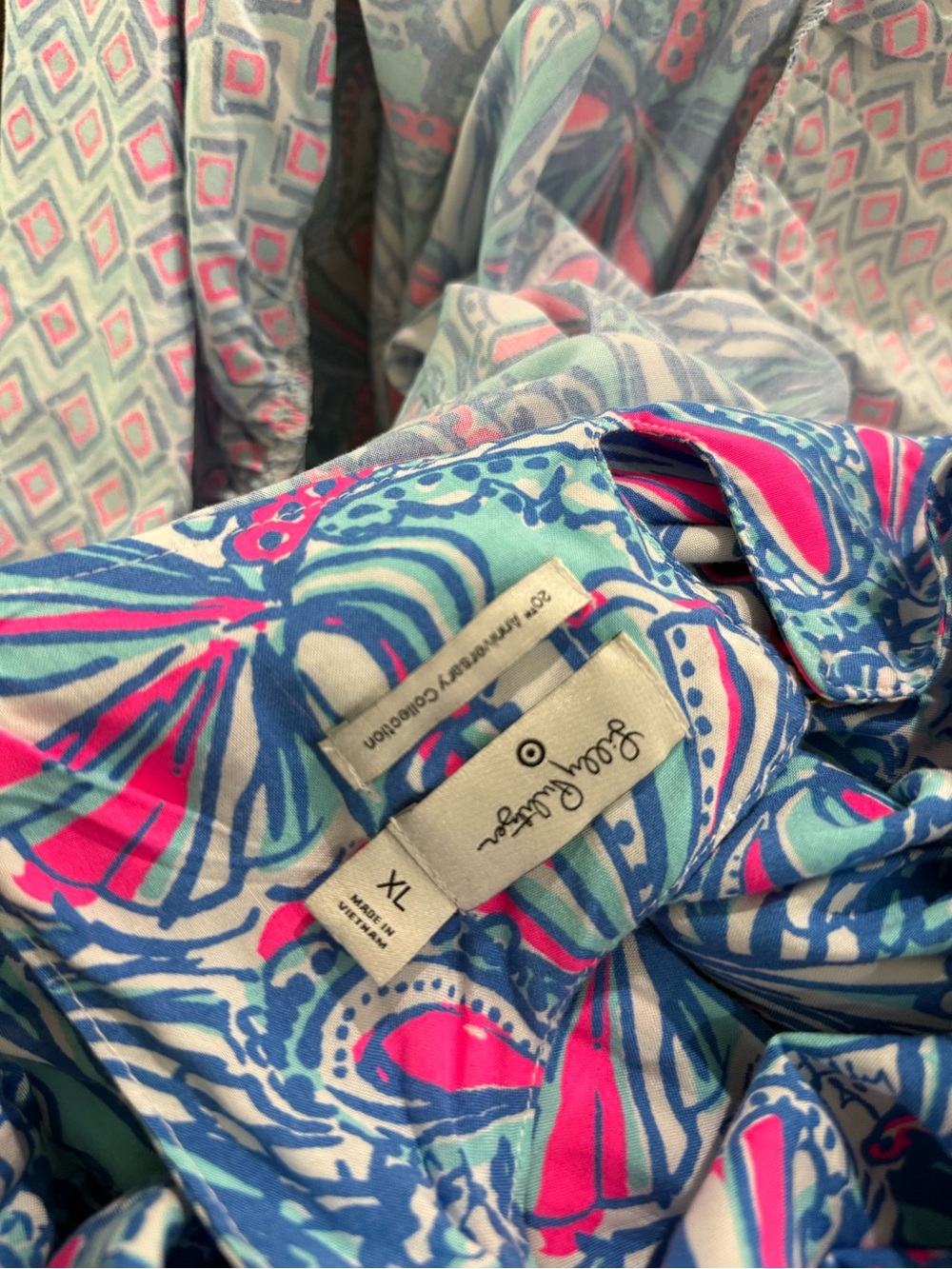 Lilly Pulitzer X Target Girls XL Maxi Dress Beach Picnic - Picture 4 of 4